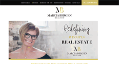 Desktop Screenshot of marciabergen.com